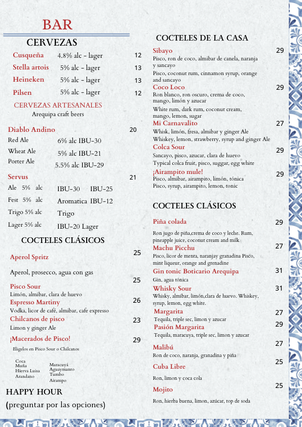 Menu Cipriana - Cocina Libre-1