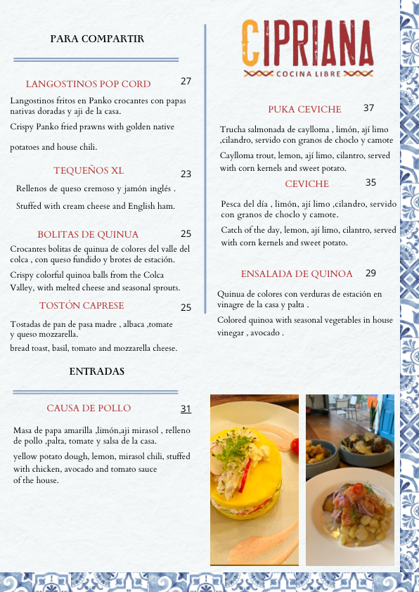 Menu Cipriana - Cocina Libre-6